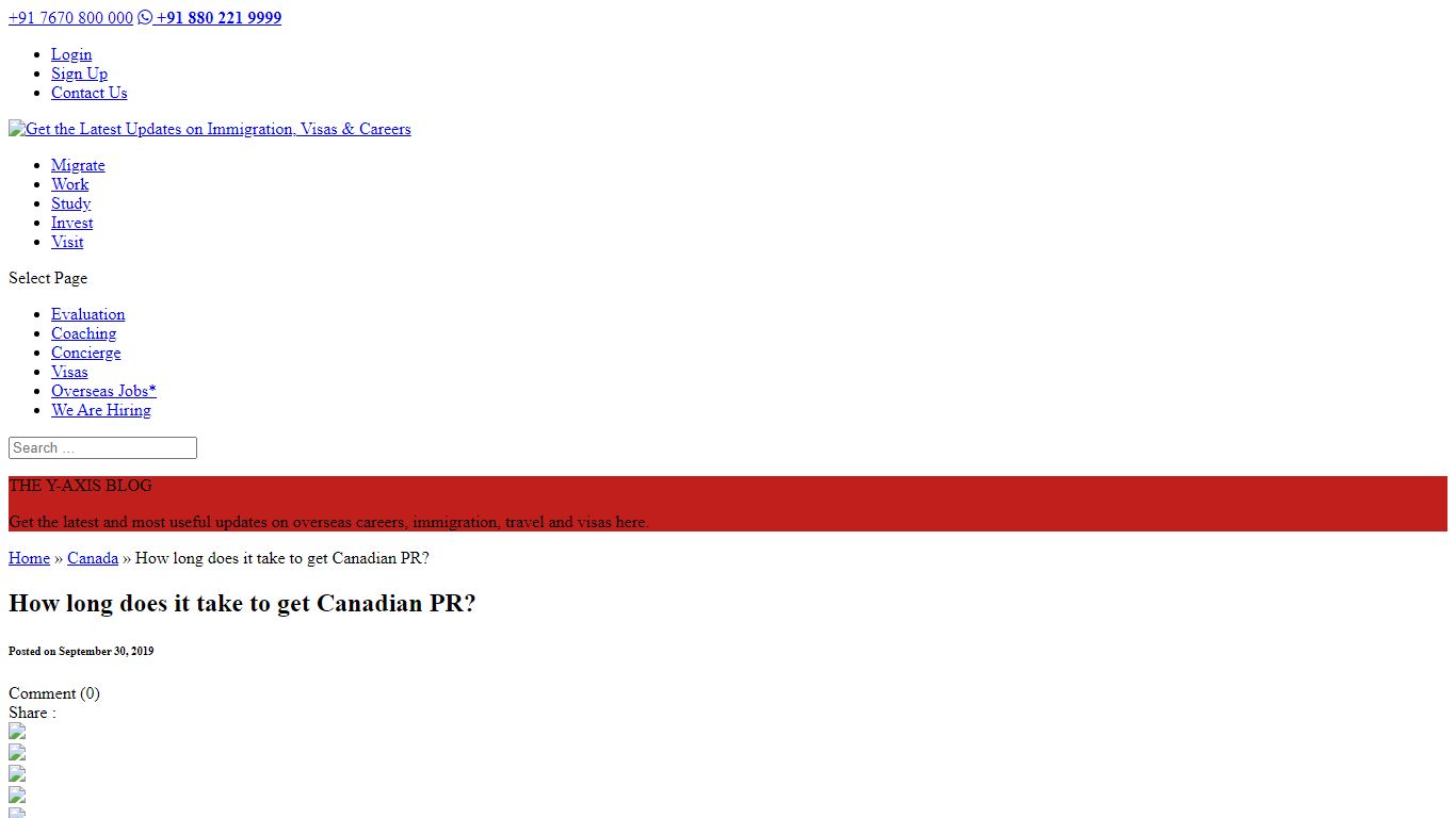 How long does it take to get Canadian PR? - Get the Latest Updates on ...
